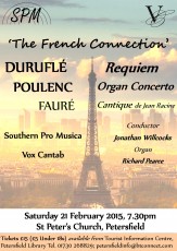 The French Connection concert poster